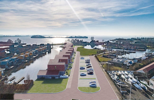 Waterfront Holiday Home in Heeg with Hot Tub - Foto 13