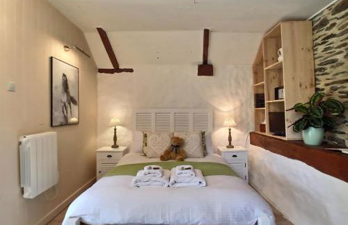 Stable Chambre d'Hôte at Kergudon, CdH with pool - Foto 4