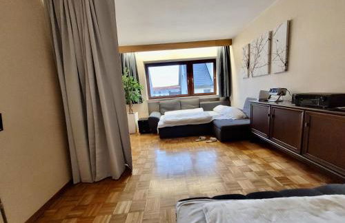 BAT Home Solutions Trier-Euren - alles was ein Hotel nicht bietet - 10 Min zur Altstadt - 98 qm Scheune für 9 Personen mit Sternenhimmel, Wintergarten, Grill und Kino - barrierefrei dank Lift & Auffahrt - Foto 21
