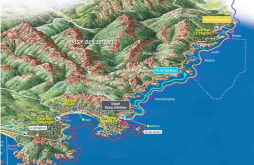 Appartement 4/5 personnes vue mer piscine et montagne Cap Estérel Pierre et Vacance nature et sport - Foto 52