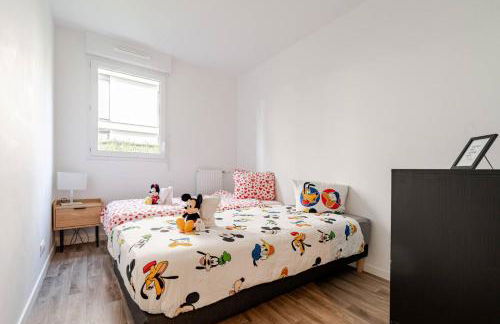 l'Éden familial - cosy T3 proche Disneyland avec jardin - Foto 15