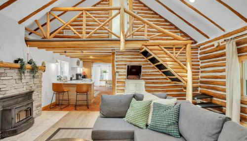 Modern Log Cabin at the beach with Hot Tub, Game Room and Fire Pit - Foto 2