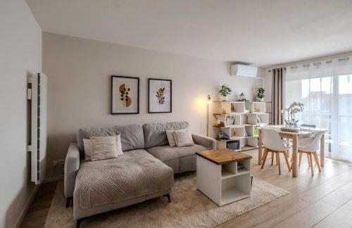 La Résidence Fleurie, vue sur le Lac Léman - Foto 1