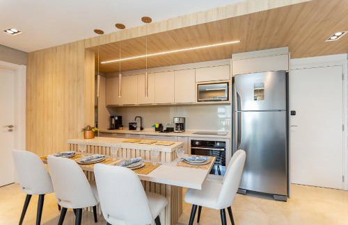 Luxuoso Apt Batel - 4 Minutos do Shopping Pátio Batel c/ Garagem, Piscina, Sauna e Academia - Foto 4