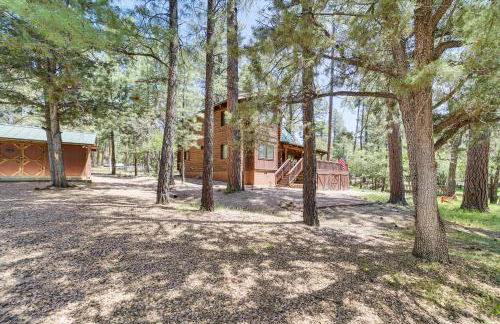 Covered Deck, Private Acreage Log Cabin in Pine - Foto 28
