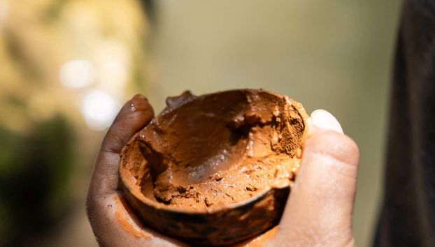 Excursion aux cascades de Llano Grande - Photo 5, Découvrez les bienfaits de l'argile rouge