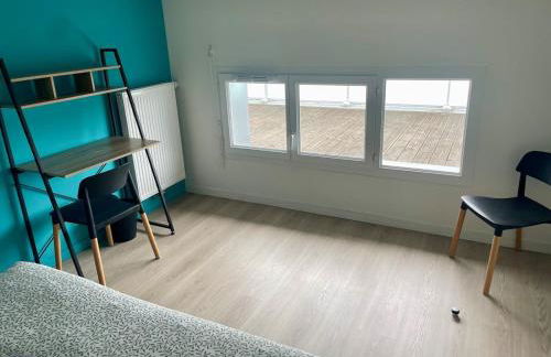 Spacieux Duplex, parking privé , proche Bordeaux - Foto 3