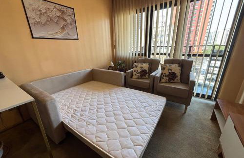 ENB1067 Flat Super Decorado p até 4 pp no centro de SBC - Foto 41