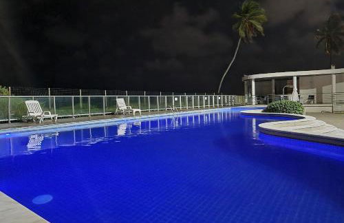 Areias do Mar Aconchegante e Tranquilo com Varanda - Foto 11