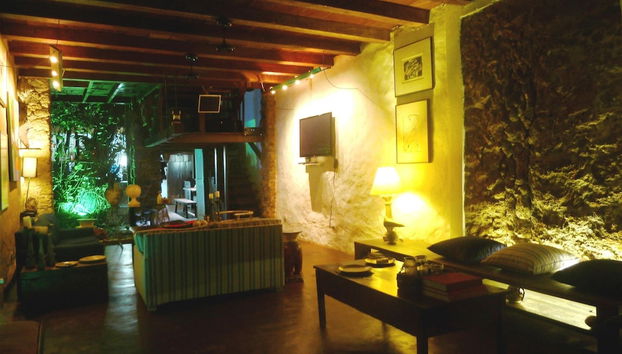 Coin salon dans le hall