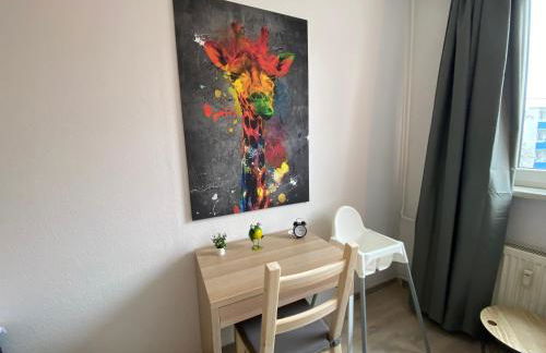 Blue Chili 16 Familienwohnung nahe Uniklinik - Boxspringbett Balkon Wlan - Foto 19