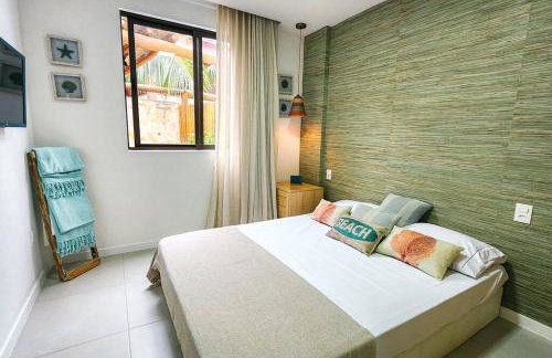 Casa Turquesa Pé na areia Piscina infinita Pet friendly Condomínio fechado - Foto 17