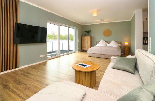 LIGHTPLACE - Moderne Apartments in Braunschweig - Balkon - Netflix - Am Kanal - Foto 58