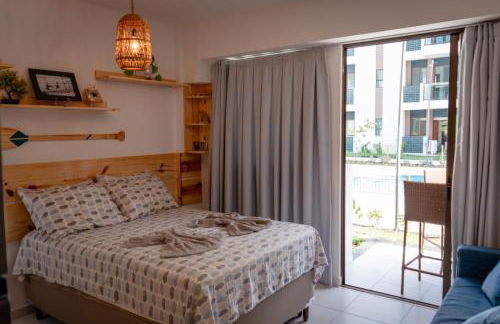 Porto de Galinhas- Flat Térreo Top Frente Piscinas- Muro Alto - Photo 71