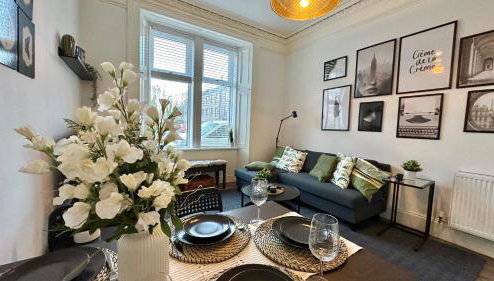 Bright and spacious apartment near Glasgow - Foto 1