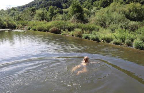 Freistehendes Ferienhaus Renkenmühle näher kann man am Wasser nicht wohnen - Foto 31