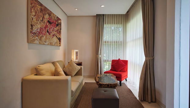 Zona de estar del vestíbulo