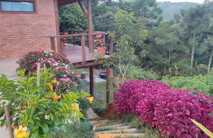 Chalé Valle dos sonhos romântico privativo com hidromassagem e lareira - Foto 33