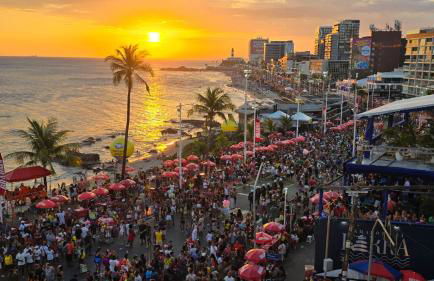 Studio Luxo Barra - vista fascinante mar e farol da Barra - Foto 45