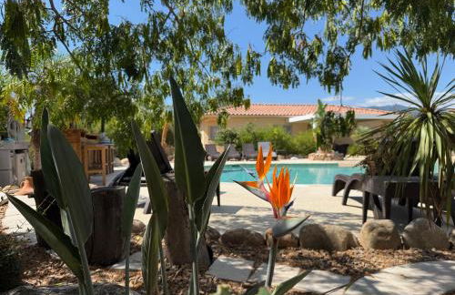 L'Hacienda Piscine chauffée à 28, spa, boulodrome et court de Tennis privés, 2 villas indépendantes - Foto 76