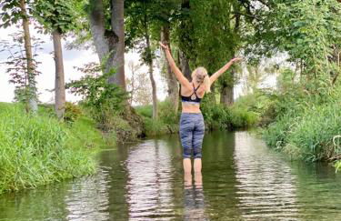 Ruhige Ferienwohnung mit Balkon und Blick in die Natur - Foto 13