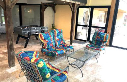 Chalet authentique à Clermont-Créans avec piscine partagée - Photo 50