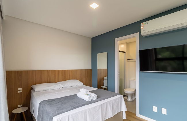 RUP Studios Equipados em Prédio Piscina - Foto 2