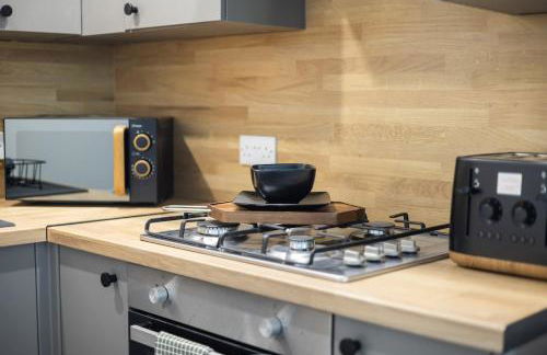 Sleek Canalside Stay in Edinburgh - Foto 5