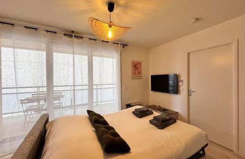 L'Azur - Parking - Balcon - Circuit 24h - 4 pers - Foto 6