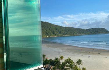 Apto Varanda Gourmet Pé na Areia, Domingo saída até as 20horas - Foto 2