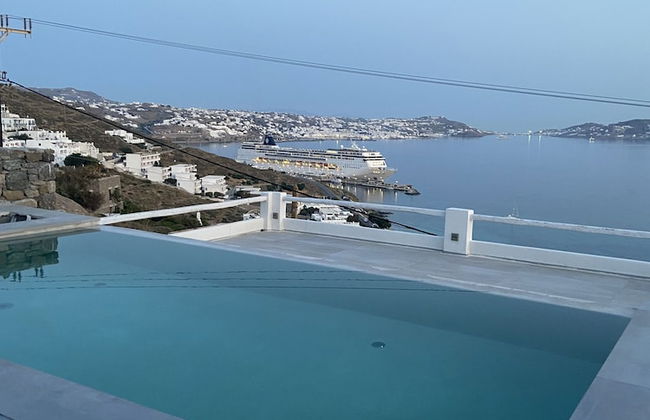 Mykonian Luxury Villa Azure w View Pool - Foto 32