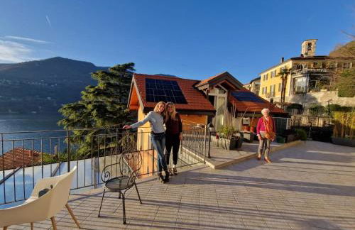 Romantic Room AL RIFUGIO DEI SOGNI terrazza con vista lago mozzafiato - Foto 34