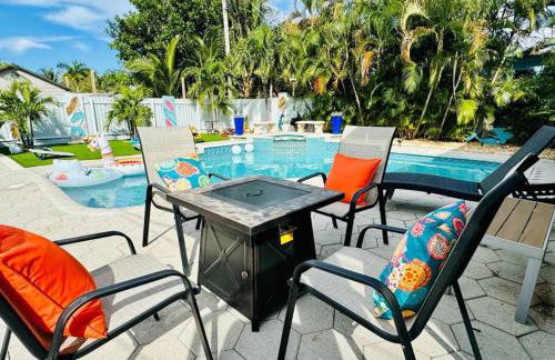 Mermaids Cove Heated Pool Jacuzzi Firepit Beach Access - Foto 1