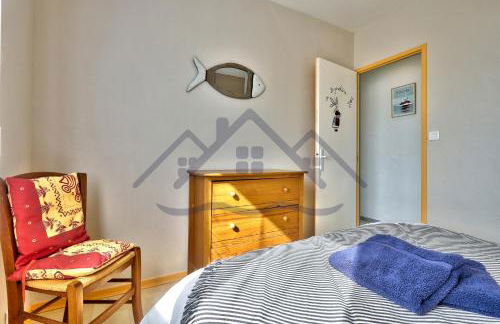 LocaLise - M3B - Souvenir du Guil - Maison de plain-pied avec jardin clos au Guilvinec - Tout à pied, plages, port, centre, commerces, marché - Wif inclus - Linge de lit inclus - Animaux bienvenus - Foto 12