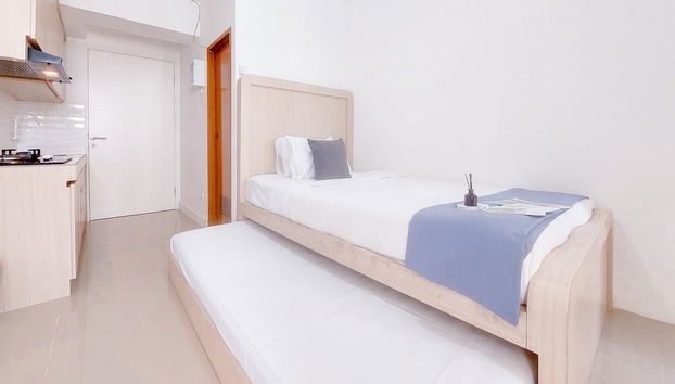 Relaxing and Tidy Studio Urbantown Serpong Apartment - Foto 3, Habitación