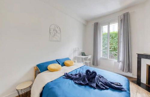 Cosy bleu proche arena JO (Bercy), RER C, métro 7 - Foto 16