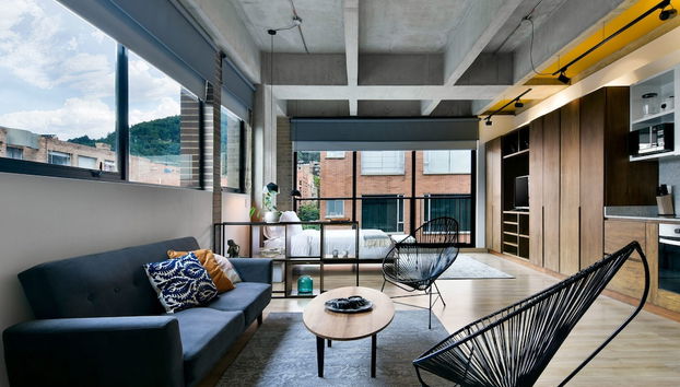 w Magnificent Loft in Parque 93 - Foto 2, Habitación