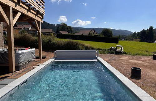 Chalet PLUME D'EAU - jacuzzi, piscine et pétanque - Foto 18