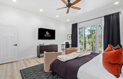 Le Cabin Noir Modern Alpine Retreat Spa BBQ - Foto 44