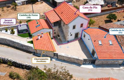 Casa da Pia - Casinhas de Trás das Eiras - Jacuzzi Partilhado - Foto 31