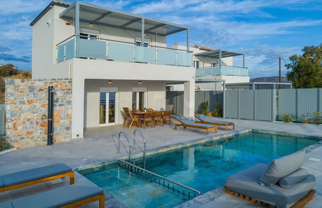 Gianna s Panoramic Seaview Twin Villas With Pools - Foto 60