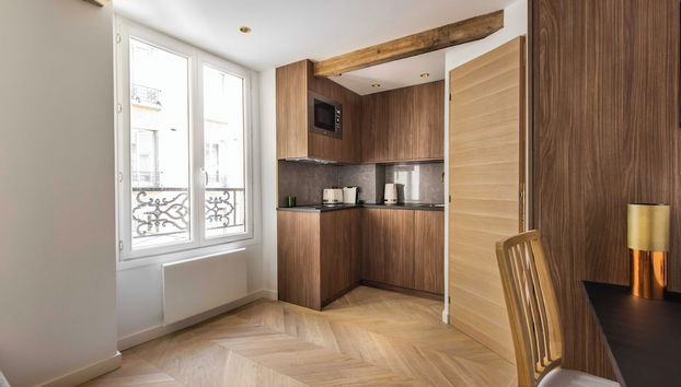Studio in the Heart of Paris Batignolles - Foto 3, Cocina privada
