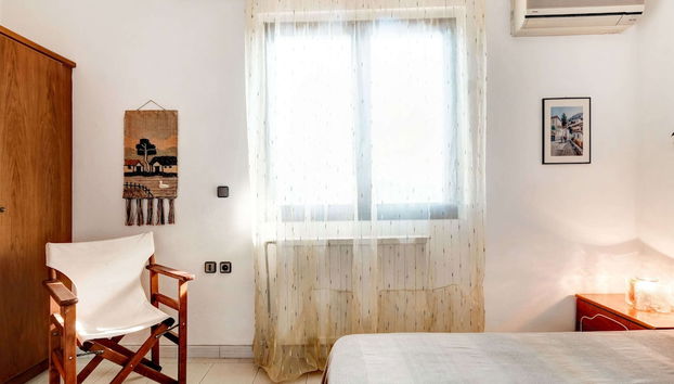 Holiday Villa With sea View in Paralia Avlidas - Foto 2, Quarto