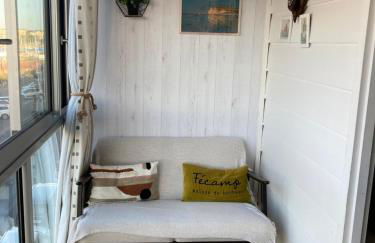 Charmant Studio avec vue sur le port et falaises - Foto 17