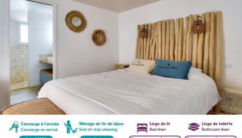 Piscine chauffée, jardin, magnifique villa pour 10 - Foto 4