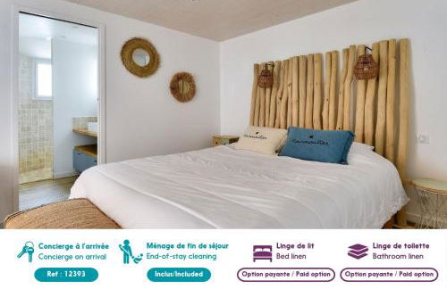 Piscine chauffée, jardin, magnifique villa pour 10 - Foto 4