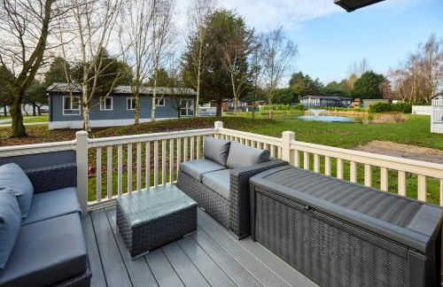 The Yorkshire Burrow Lodge with Hot Tub - Foto 24