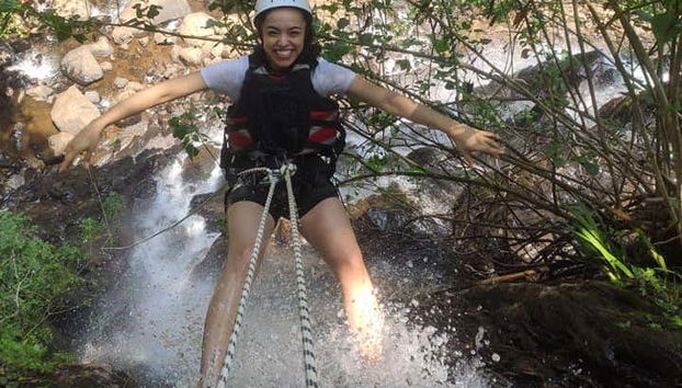 Rápel en las cascadas de Valle de Bravo