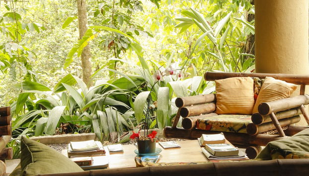 Zona de estar del vestíbulo