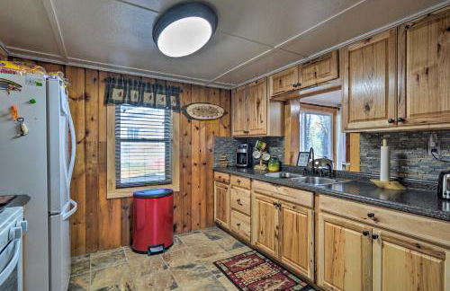 Riverfront Grayling Retreat with Fire Pit and Dock! - Foto 12